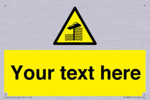 Custom warning grounding on weir